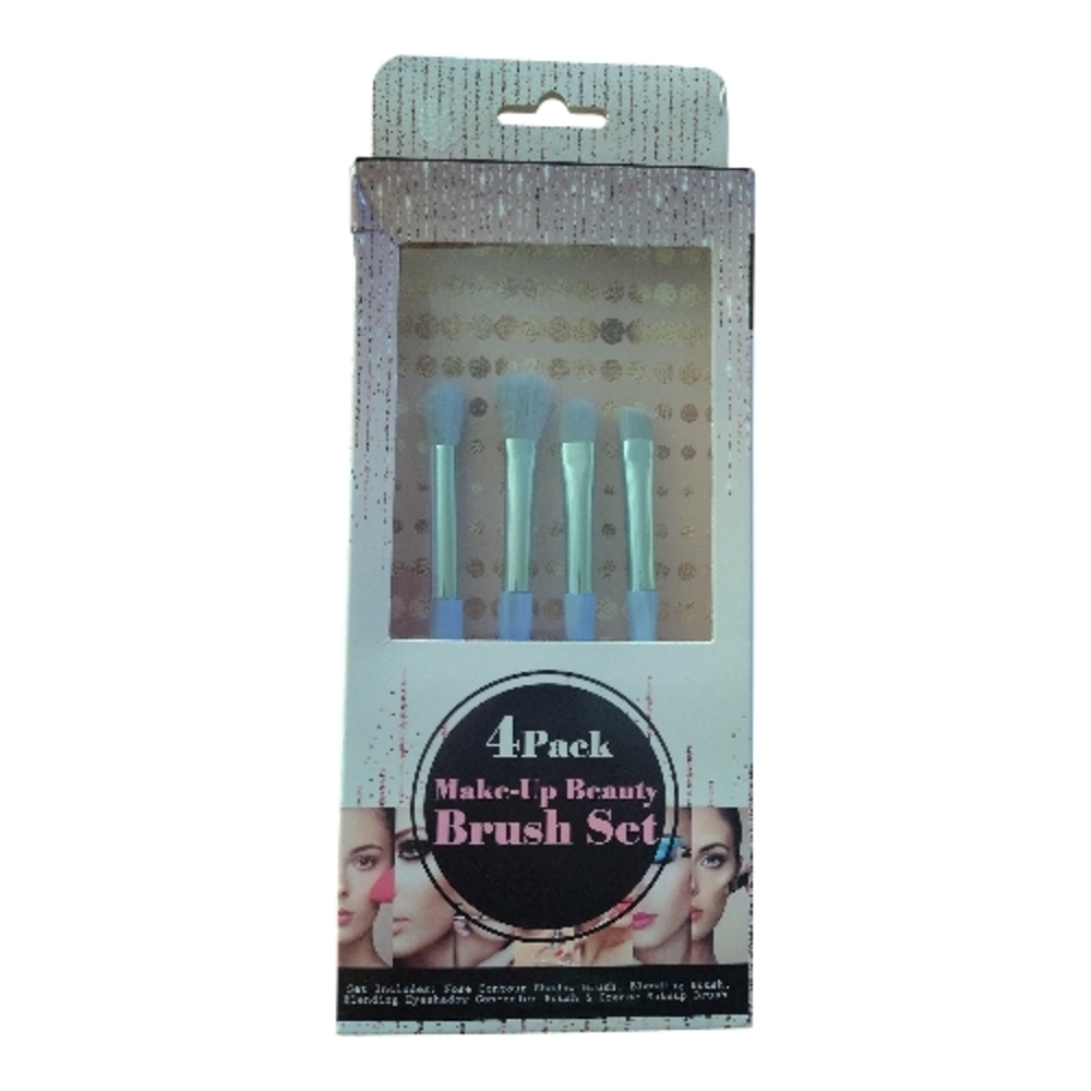 4-Pack‎ Makeup Beauty Brush Set NIB